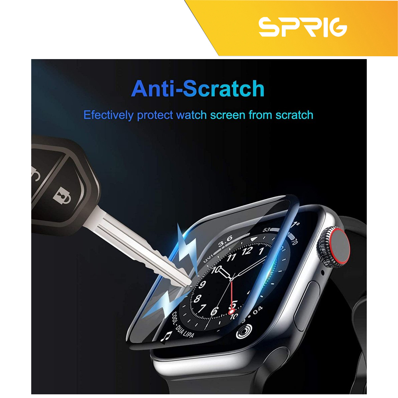 محافظ صفحه نمایش نانو اسپریگ مدل SPG مناسب برای ساعت هوشمند X8 Ultra بسته سه عددی