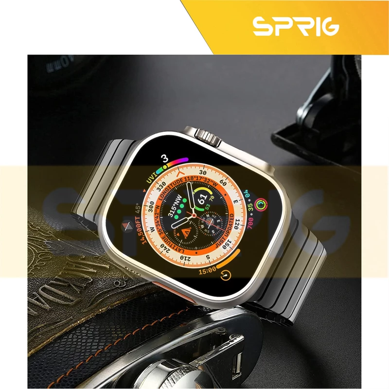 بند اسپریگ مدل Butterfly مناسب برای اپل واچ Series 8 Aluminum 45mm / Series 7 Aluminum 45mm