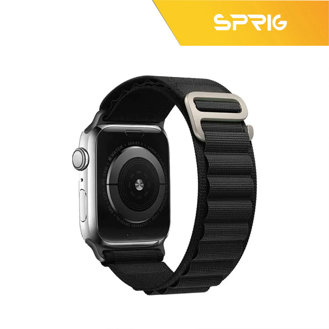 بند اسپریگ مدل َAlpine-Faceoff مناسب برای اپل واچ Series 4 44mm / Series 5 44mm / Series 6 44mm به همراه کاور