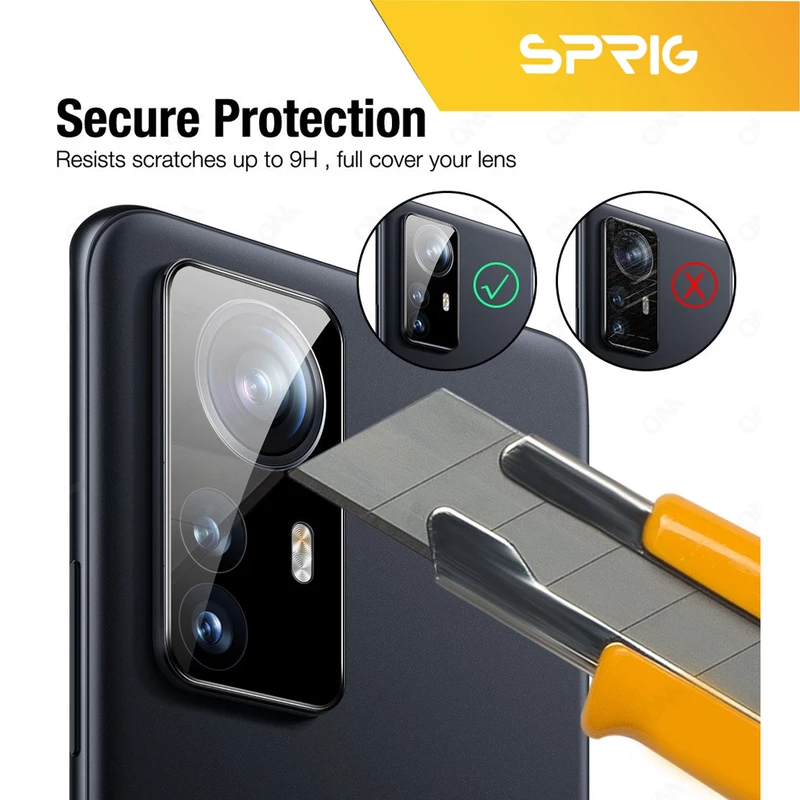 محافظ لنز دوربین اسپریگ مدل 3D-SP مناسب برای گوشی موبایل شیائومی Xiaomi 12s