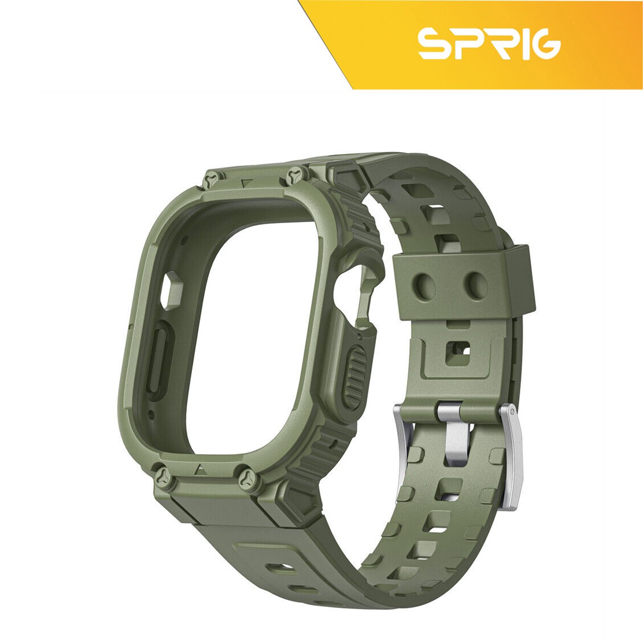 بند اسپریگ مدل Armor G-Shock مناسب برای اپل واچ Ultra 49 میلیمتری