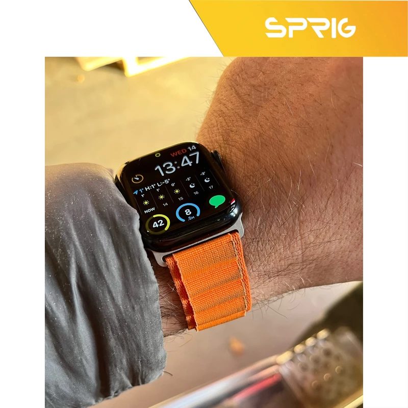 بند اسپریگ مدل Loop Alpine مناسب برای ساعت هوشمند الترا Z66 Ultra / Z55 Ultra