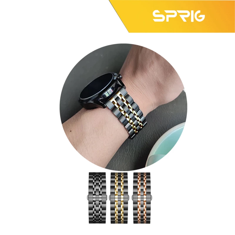بند اسپریگ مدل 7Bid BLK مناسب برای ساعت هوشمند شیائومی Amazfit BIP 3 / BIP 3 Pro / GTS 4 mini / GTS 3