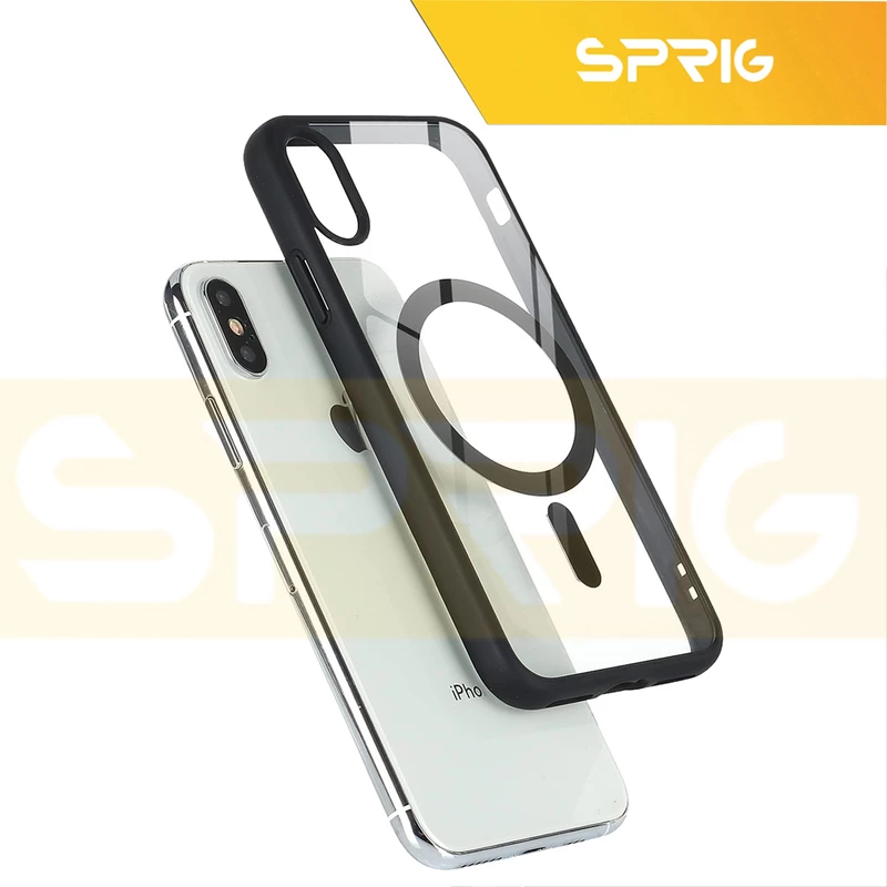 کاور اسپریگ مدل Clear RNG Magsafe مناسب برای گوشی موبایل اپل Iphone X / Xs