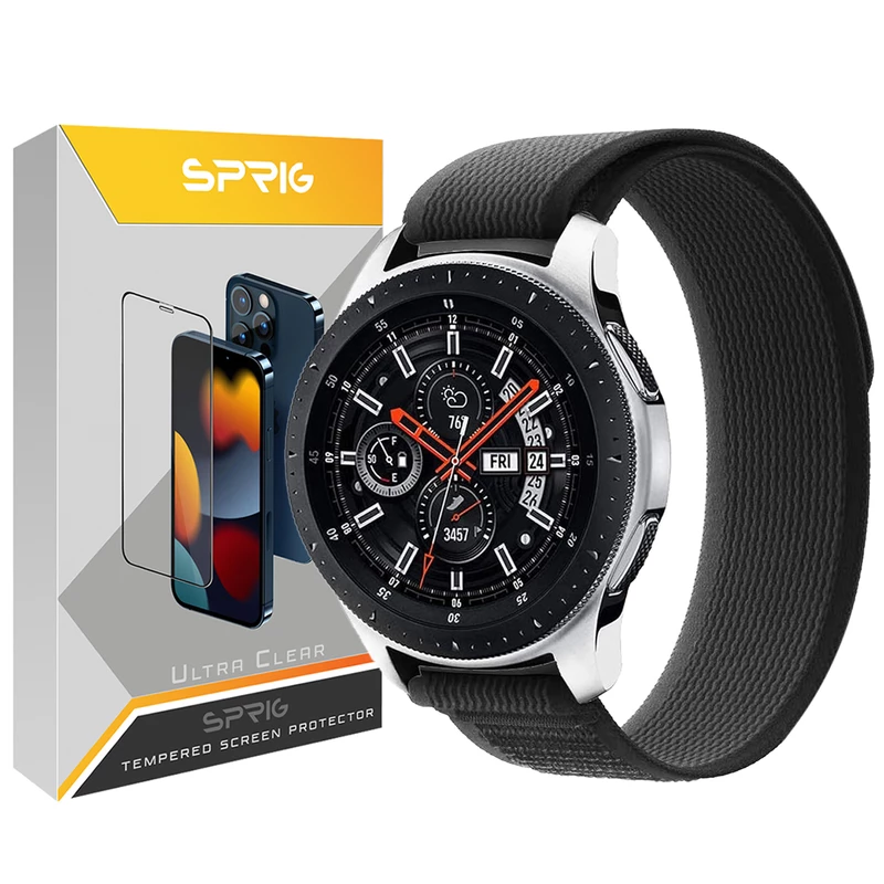 بند اسپریگ مدل Trail Loop TW مناسب برای ساعت هوشمند سامسونگ Galaxy Watch 3 45mm