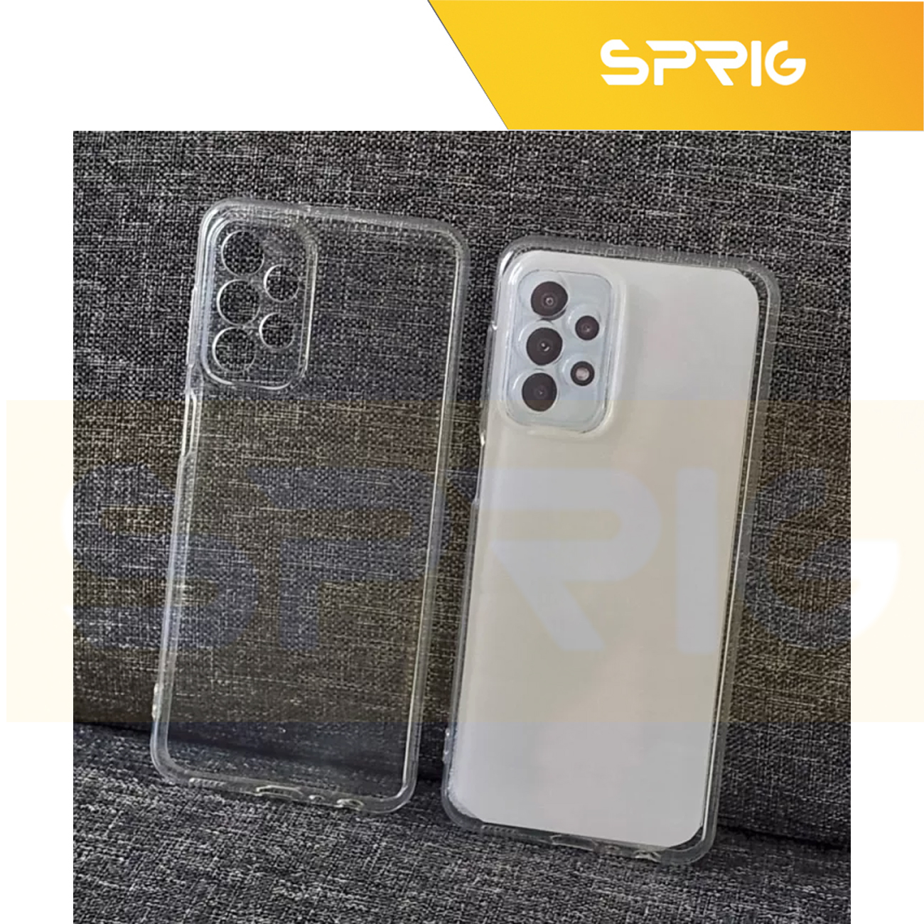کاور اسپریگ مدل Clear مناسب برای گوشی موبایل سامسونگ Galaxy A73 5G