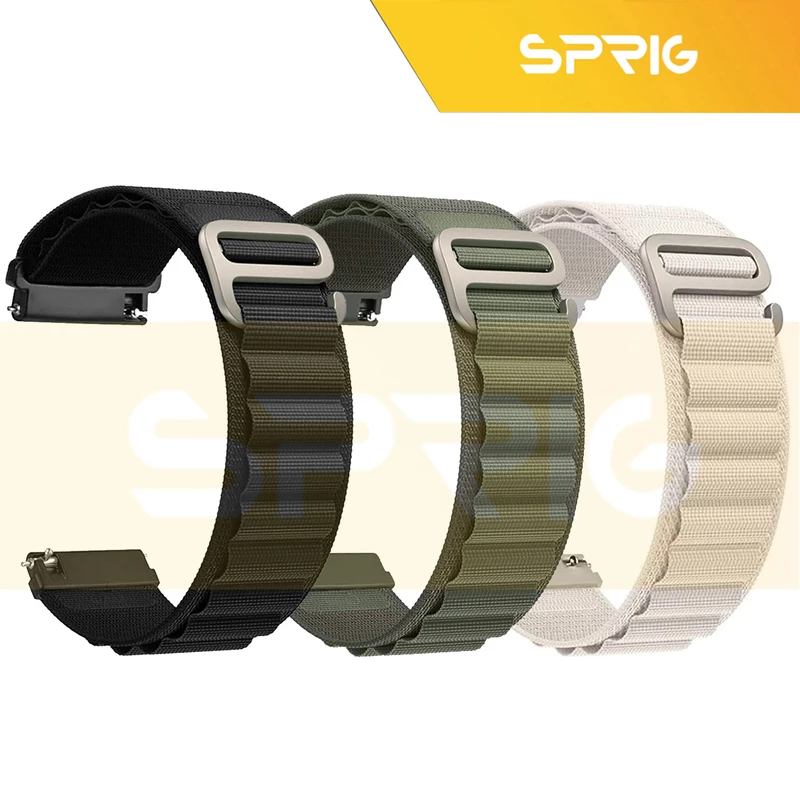 بند اسپریگ مدل Alpine مناسب برای ساعت هوشمند سامسونگ Galaxy Watch 5 40mm / Watch 5 44mm / Watch 5 pro 45mm