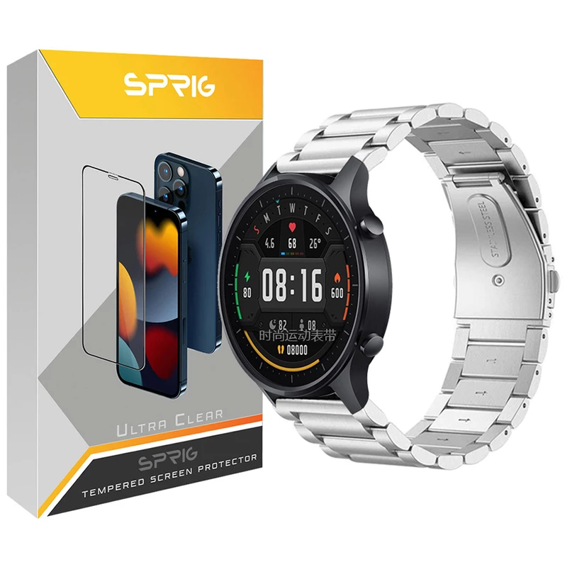 بند اسپریگ مدل 3Bid TW مناسب برای ساعت هوشمند شیائومی S1 / S1 Active / S2 / Mi Watch XMWTCL02 / Mi Watch Color 2 / Mi Watch Color