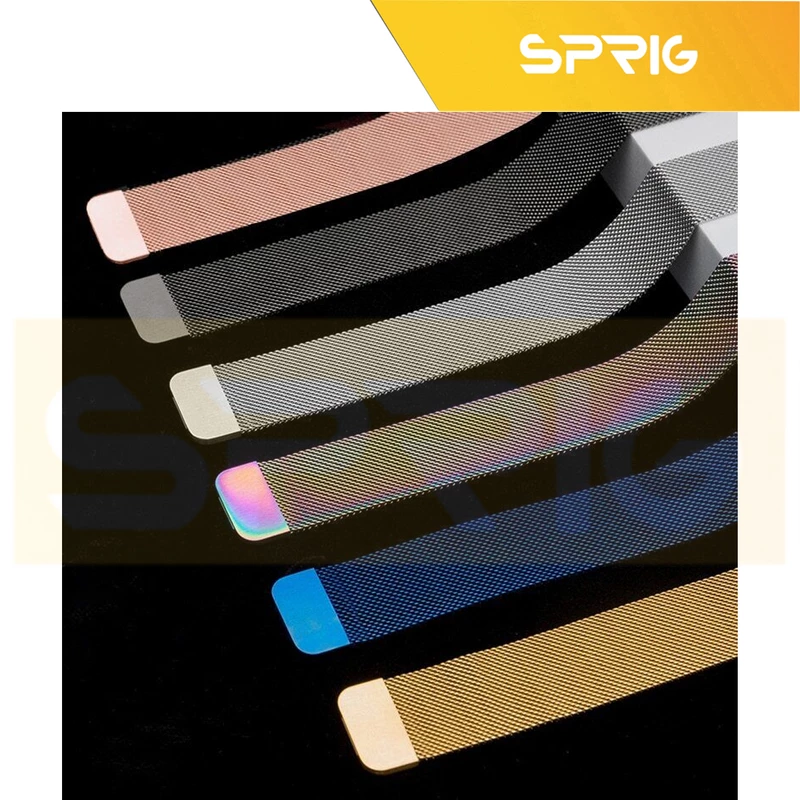 بند اسپریگ مدل Milanese مناسب برای ساعت هوشمند شیائومی Mi Band 8