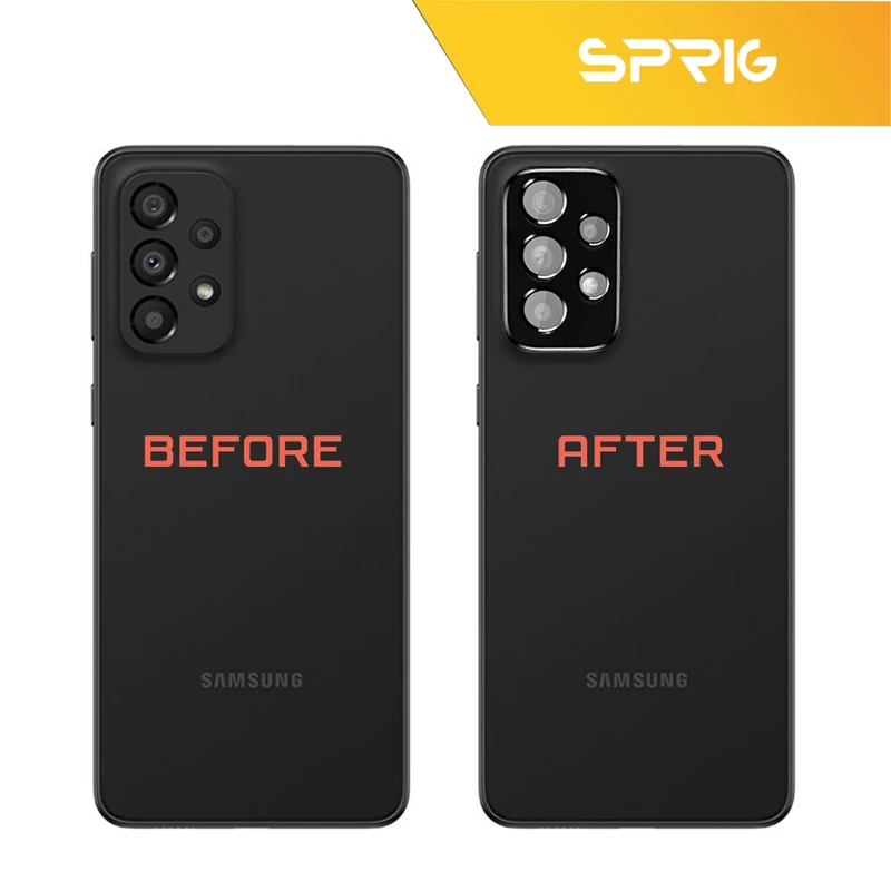 محافظ لنز دوربین اسپریگ مدل 3D-SP مناسب برای گوشی موبایل سامسونگ Galaxy A32 4G