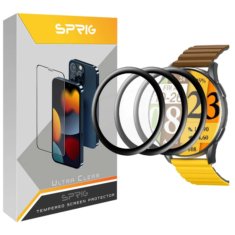 محافظ صفحه نمایش نانو اسپریگ مدل SPG مناسب برای ساعت هوشمند کیسلکت K11 Pro بسته سه عددی