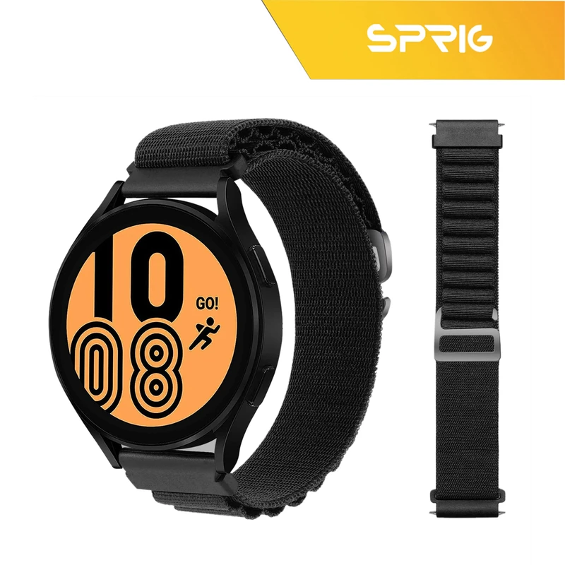 بند اسپریگ مدل Loop Alpine مناسب برای ساعت هوشمند سامسونگ Galaxy Watch Active 1 / Active 2 40mm / Active 2 44mm / Watch 3 size 41mm / Galaxy Watch 4 40mm / watch 4 42mm / watch 4 44mm / watch
