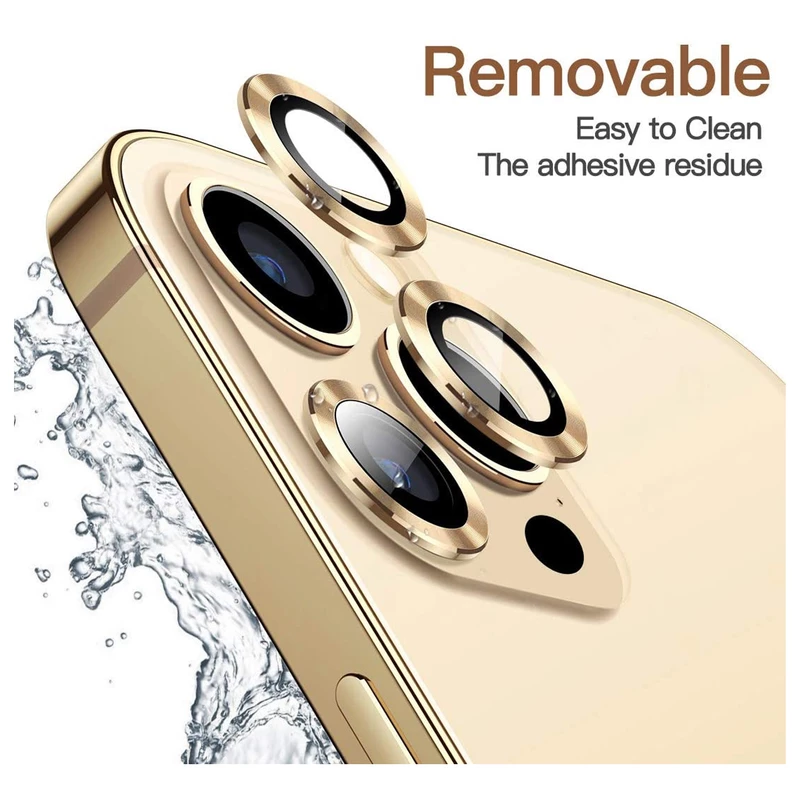 محافظ لنز دوربین رینگی اسپریگ مدل LRSP مناسب برای گوشی موبایل اپل Iphone 14 Pro / 14 Pro max