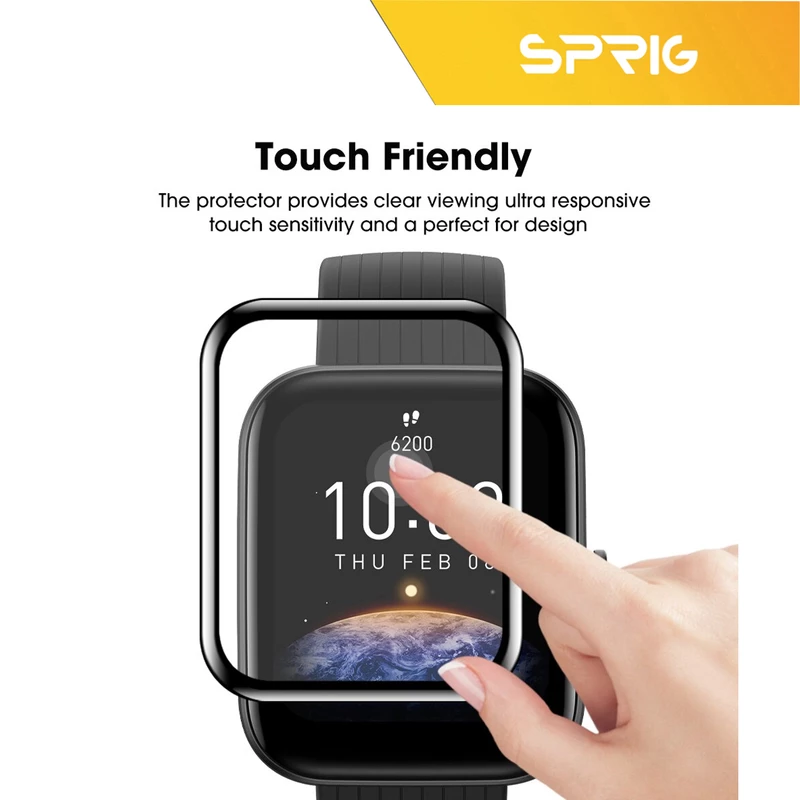 محافظ صفحه نمایش نانو اسپریگ مدل SPG مناسب برای ساعت هوشمند شیائومی امیزفیت Bip