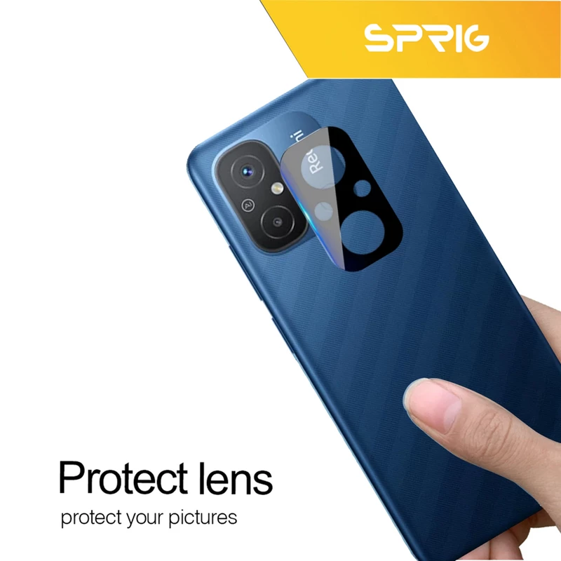 محافظ لنز دوربین اسپریگ مدل 3D-SP مناسب برای گوشی موبایل شیائومی Redmi 12C