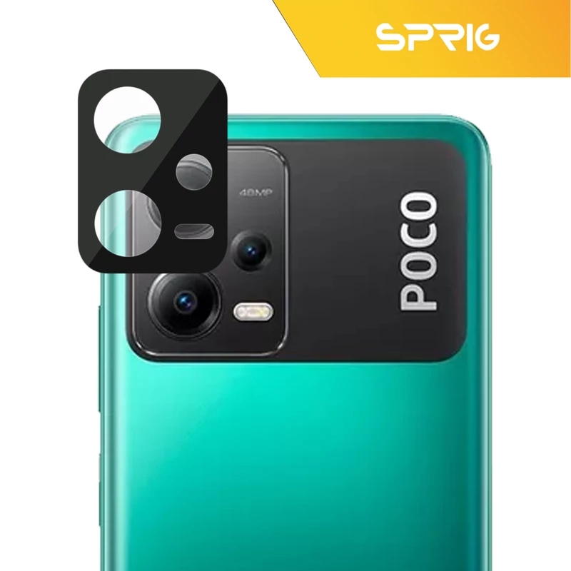 محافظ لنز دوربین اسپریگ مدل 3D-SM مناسب برای گوشی موبایل شیائومی Poco X5 5G