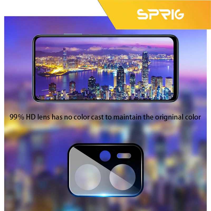 محافظ لنز دوربین اسپریگ مدل 3D-SP مناسب برای گوشی موبایل شیائومی POCO X4 GT 5G