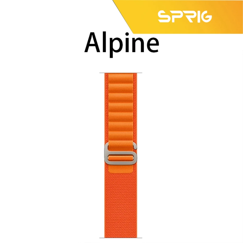 بند اسپریگ مدل Alpine Various Color مناسب برای اپل واچ 42 / 44 / 45 / 49 میلی متر مجموعه دو عددی