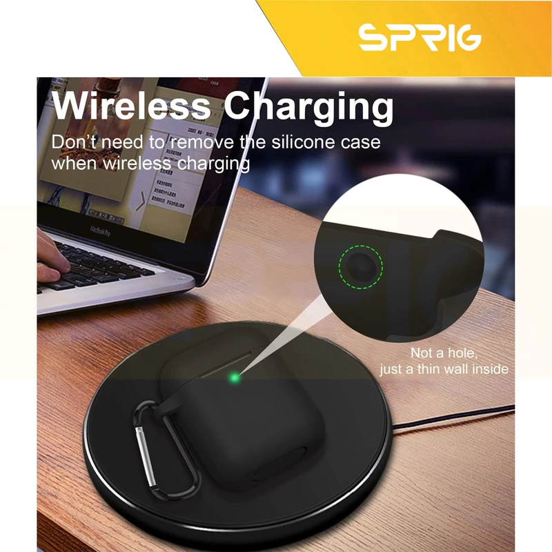 کاور اسپریگ مدل Hard Silicon مناسب برای کیس اپل ایرپاد 1 / 2