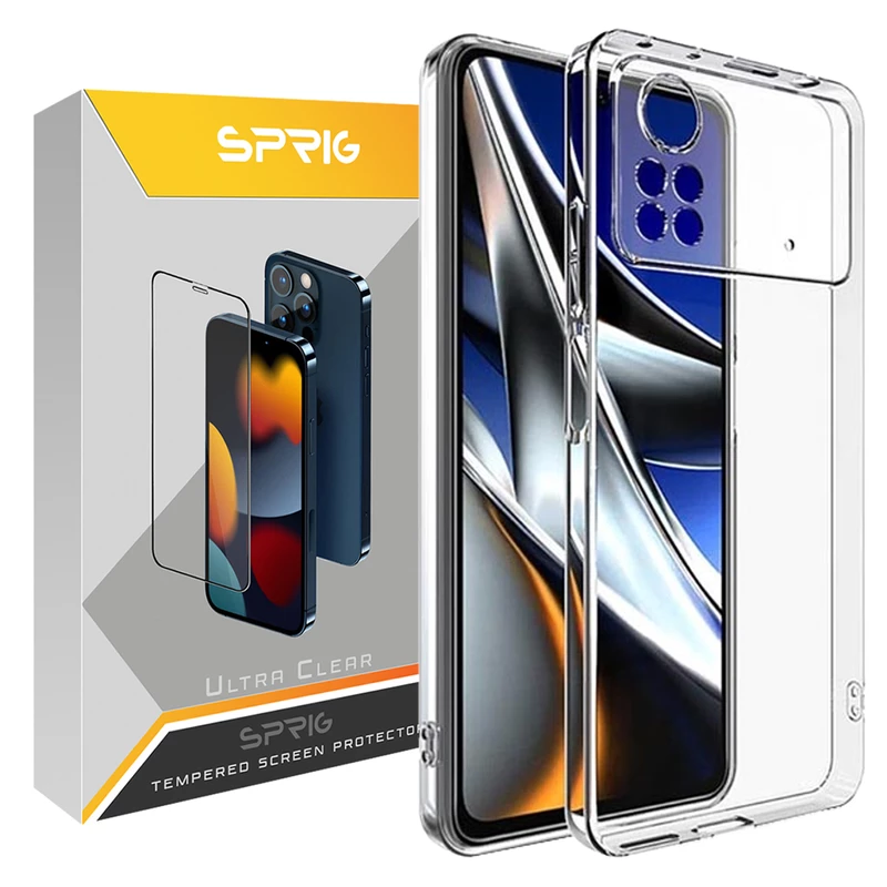 کاور اسپریگ مدل Clear مناسب برای گوشی موبایل شیائومی Poco X4 pro 5G