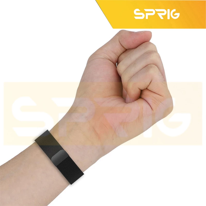 بند اسپریگ مدل Milanese مناسب برای ساعت هوشمند شیائومی Mi Band 8