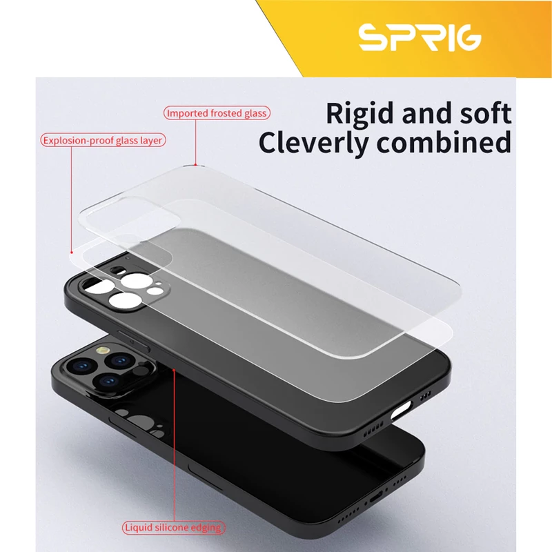 کاور اسپریگ مدل AG مناسب برای گوشی موبایل اپل iPhone 12