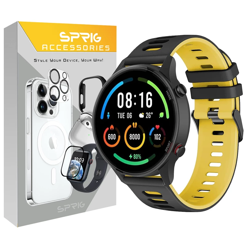 بند اسپریگ مدل Hike TW مناسب برای ساعت هوشمند شیائومی Watch Color 2 / Watch Color / Watch Color Sport
