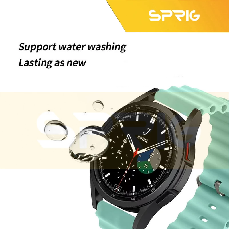 بند اسپریگ مدل Ocean مناسب برای ساعت هوشمند سامسونگ Galaxy Watch 4 / Watch 5 / Watch 6