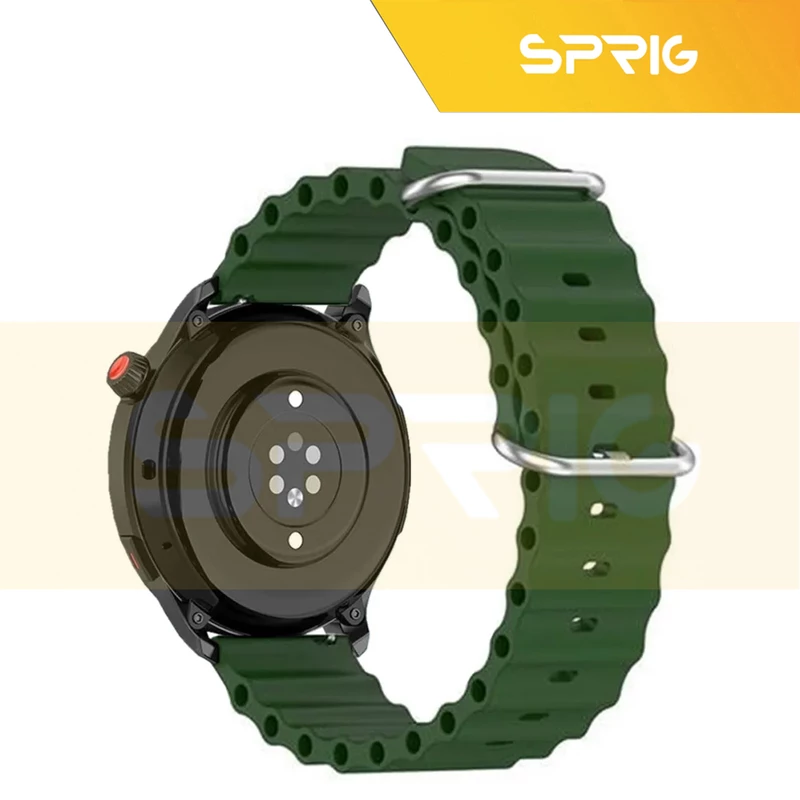 بند اسپریگ مدل Ocean TW مناسب برای ساعت هوشمند امیزفیت GTR 47mm / GTR 2e / GTR 2