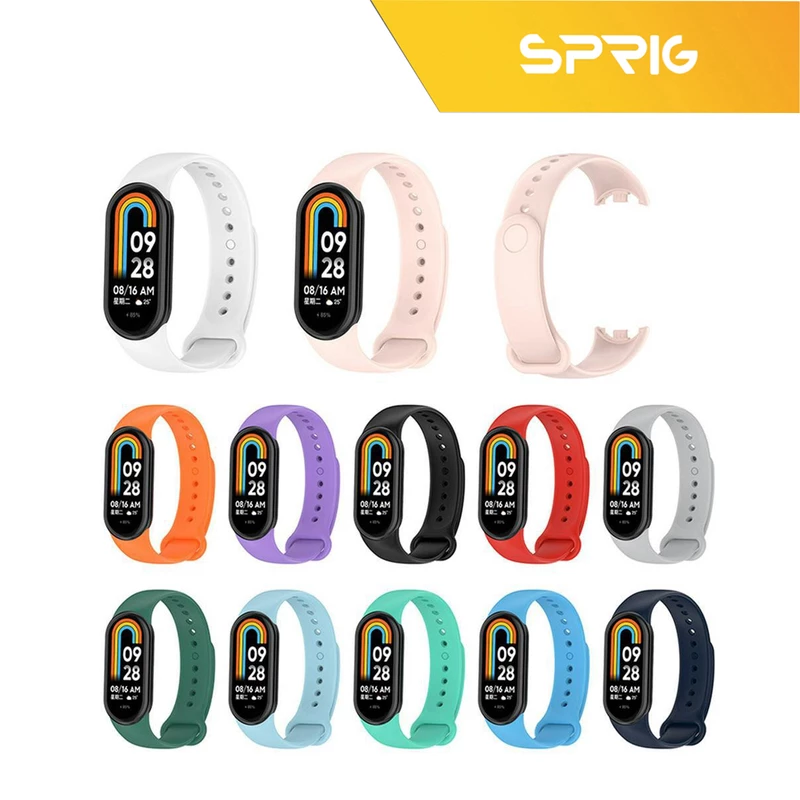 بند اسپریگ مدل Sic مناسب برای ساعت هوشمند شیائومی Mi Band 8