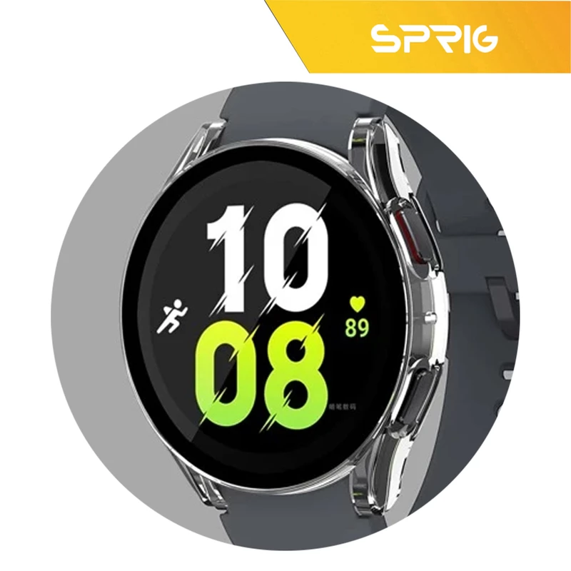 بند اسپریگ مدل Swatch مناسب برای ساعت هوشمند سامسونگ Galaxy Watch 5 44mm به همراه کاور