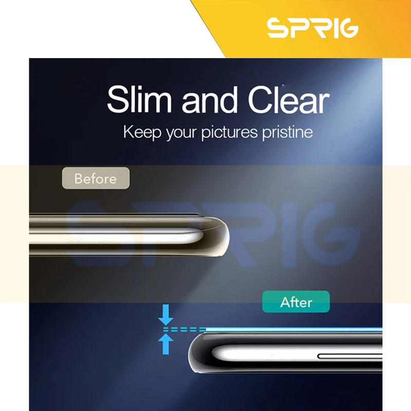 محافظ لنز دوربین اسپریگ مدل 3D-SP مناسب برای گوشی موبایل سامسونگ Galaxy A05