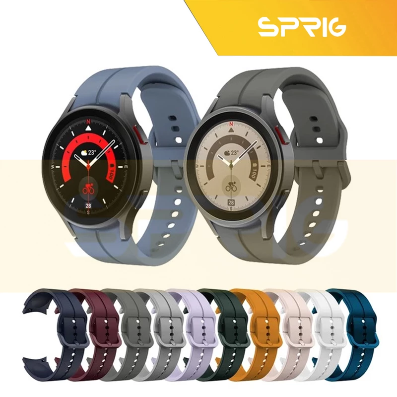 بند اسپریگ مدل Silic ORG مناسب برای ساعت هوشمند سامسونگ Galaxy Watch 4 40mm / Watch 4 44mm / Watch 4 Classic 42mm / Watch 4 Classic 46mm