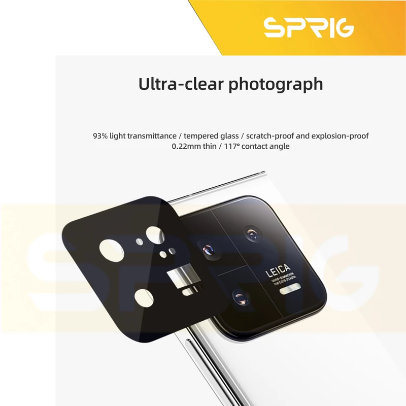 محافظ لنز دوربین اسپریگ مدل 3D-SP مناسب برای گوشی موبایل شیائومی 13