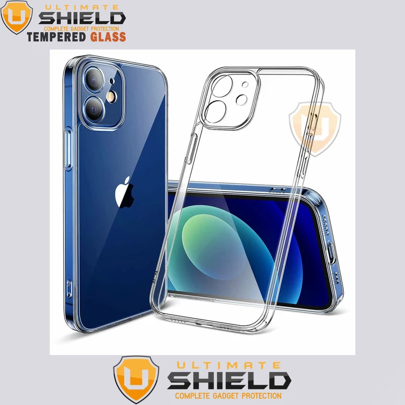 کاور اسپریگ مدل SuperD-Back-Cl مناسب برای گوشی موبایل اپل iPhone 12 به همراه محافظ صفحه نمایش و محافظ پشت گوشی
