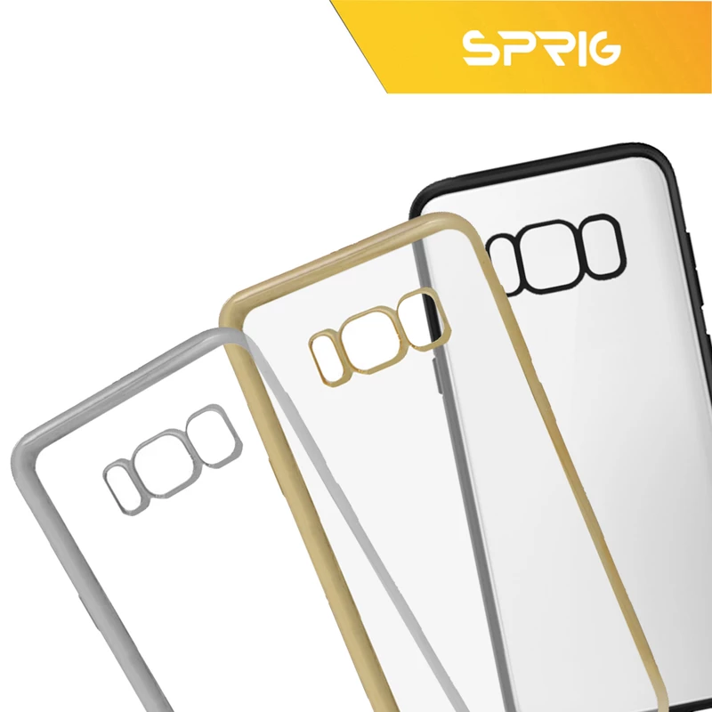 کاور اسپریگ مدل UV-FLZ مناسب برای گوشی موبایل سامسونگ Galaxy S8 Plus به همراه محافظ صفحه نمایش