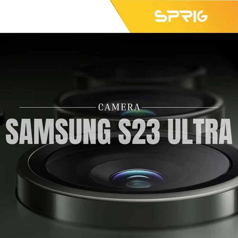 محافظ لنز دوربین رینگی اسپریگ مدل Ring-NNP مناسب برای گوشی موبایل سامسونگ Galaxy S23 Ultra به همراه محافظ صفحه نمایش