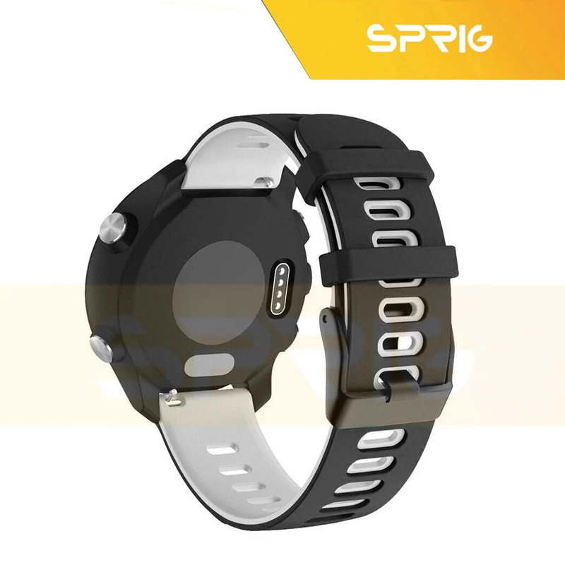 بند اسپریگ مدل Hike BW مناسب برای ساعت هوشمند سامسونگ Galaxy Watch Active 1 / Active 2 40mm / Active 2 44mm / Watch 3 size 41mm / Watch 4 40mm / watch 4 42mm / watch 4 44mm / watch 4 46mm