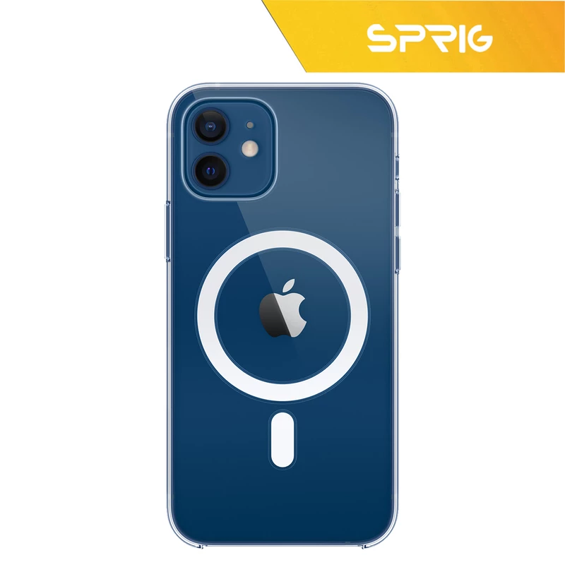 کاور اسپریگ مدل MG-safe-Ring مناسب برای گوشی موبایل اپل Iphone 12 به همراه محافظ لنز