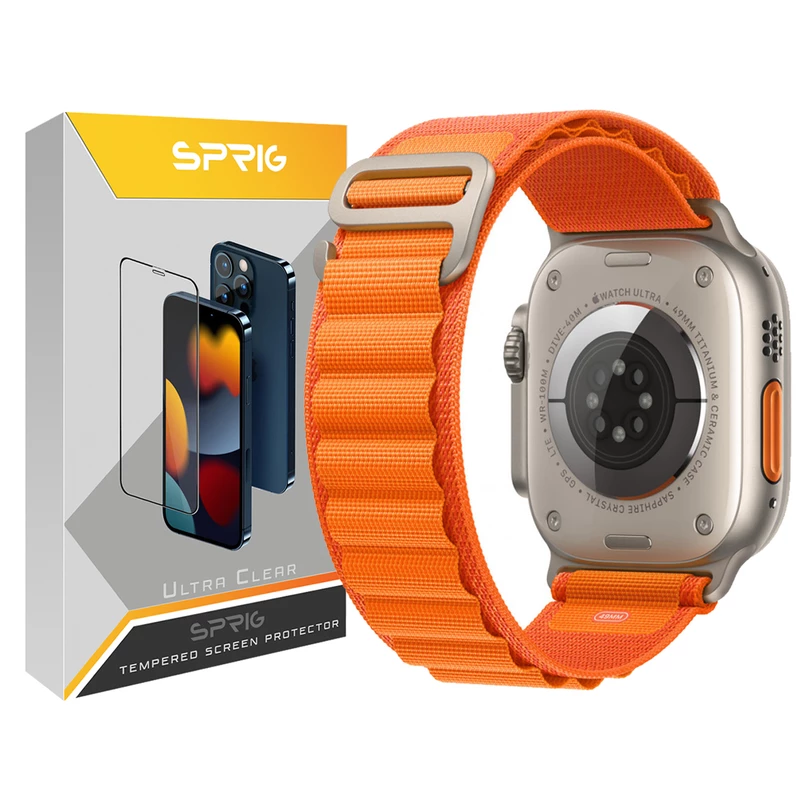 بند اسپریگ مدل Loop Alpine مناسب برای ساعت هوشمند ویرفیت T800 ultra