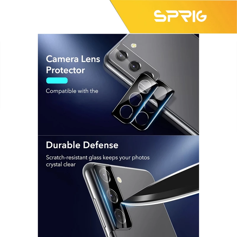 محافظ لنز دوربین اسپریگ مدل 3D-SP مناسب برای گوشی موبایل سامسونگ Galaxy S20 FE