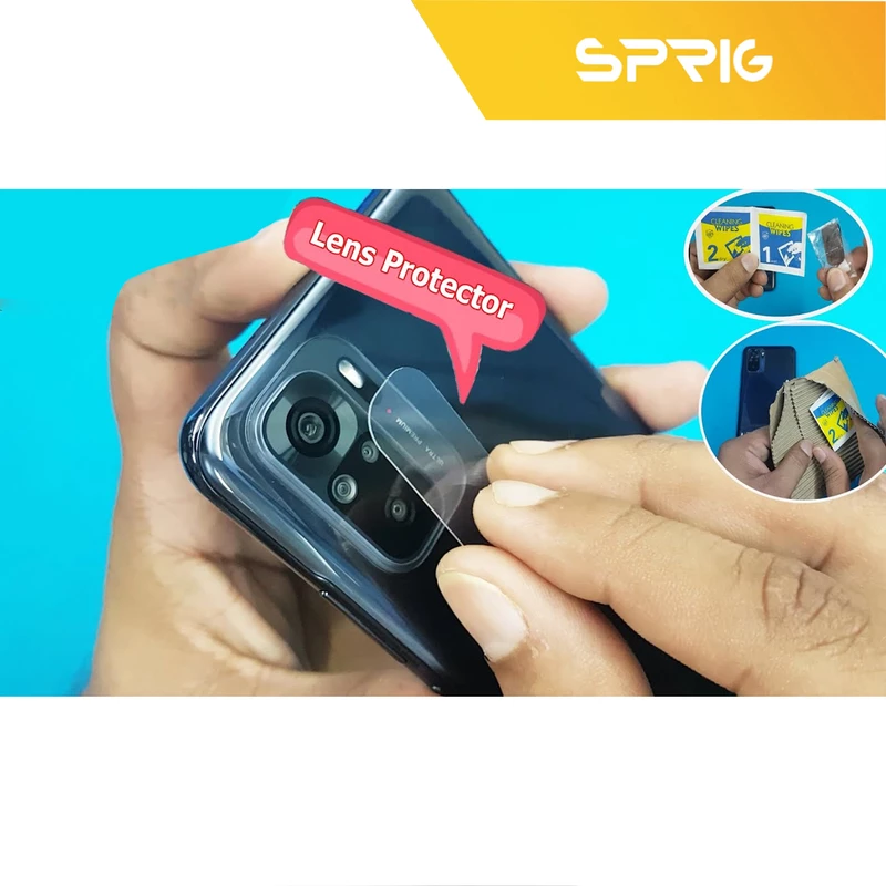 محافظ لنز دوربین اسپریگ مدل SH-SPG مناسب برای گوشی موبایل شیائومی Xiaomi Redmi Note 8