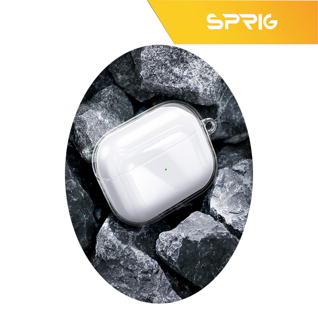 کاور اسپریگ مدل Clear-SP مناسب برای کیس اپل Airpod Pro 2