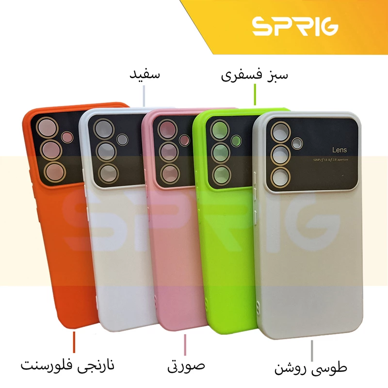 کاور اسپریگ مدل Lens Fit مناسب برای گوشی موبایل سامسونگ Galaxy S21 FE
