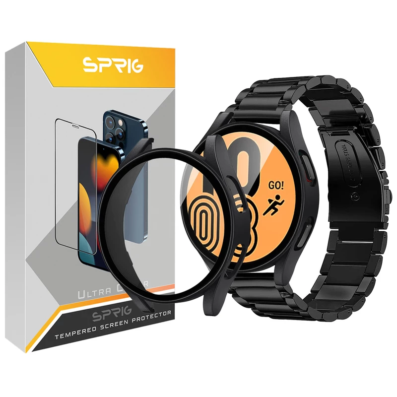 بند اسپریگ مدل 3Bid-Full Body protection مناسب برای ساعت هوشمند سامسونگ Galaxy Watch 4 40mm