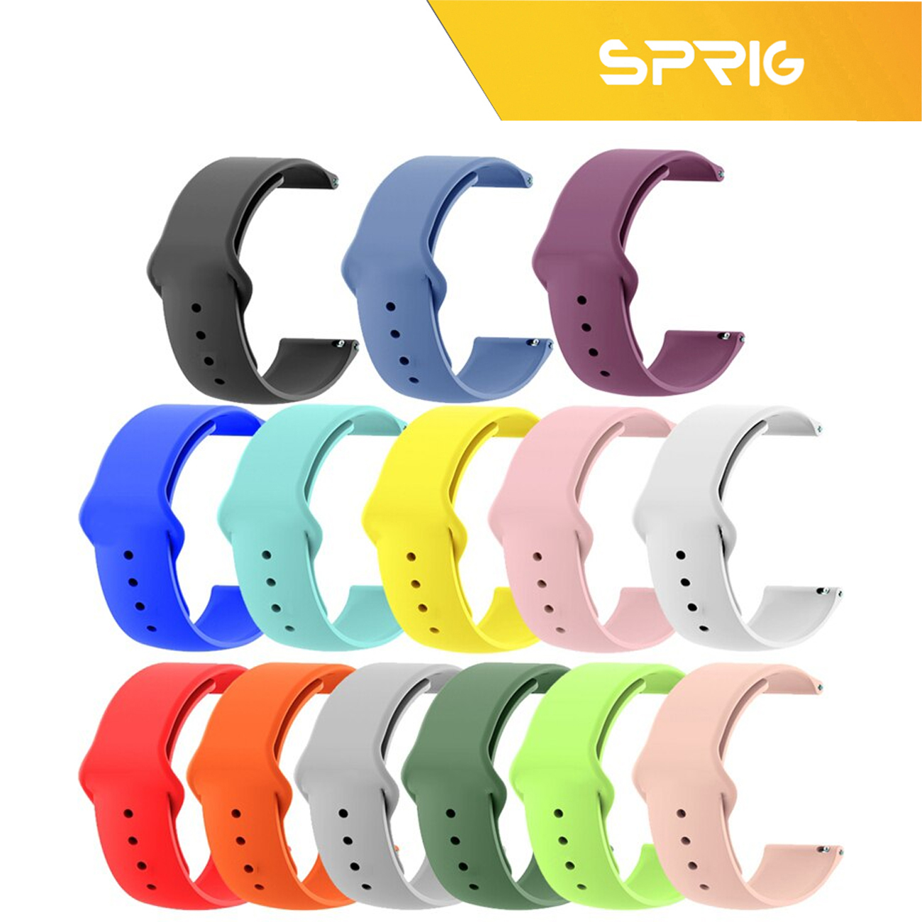 بند اسپریگ مدل Sic-22SP مناسب برای ساعت هوشمند شیائومی Kieslect Kr Pro