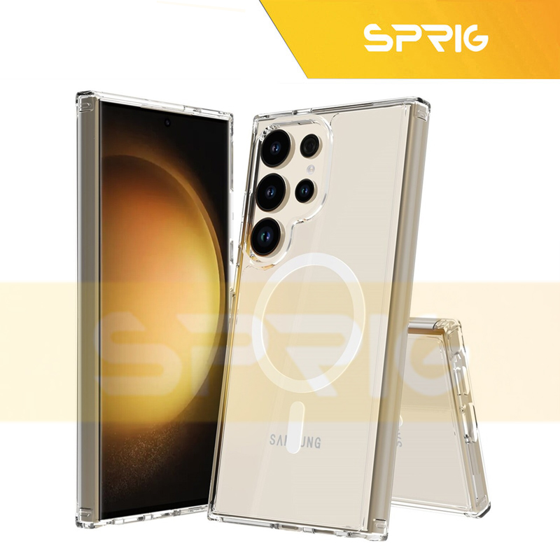 کاور اسپریگ مدل Clear Magsafe مناسب برای گوشی موبایل سامسونگ Galaxy S24 Ultra