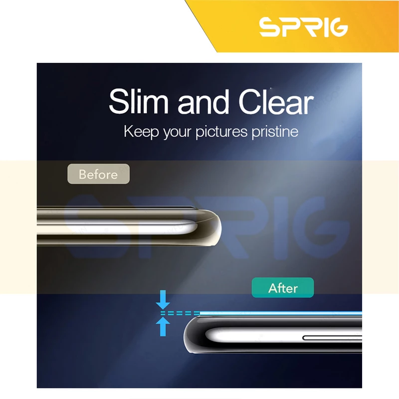محافظ لنز دوربین اسپریگ مدل 3D-SP مناسب برای گوشی موبایل شیائومی Poco X6