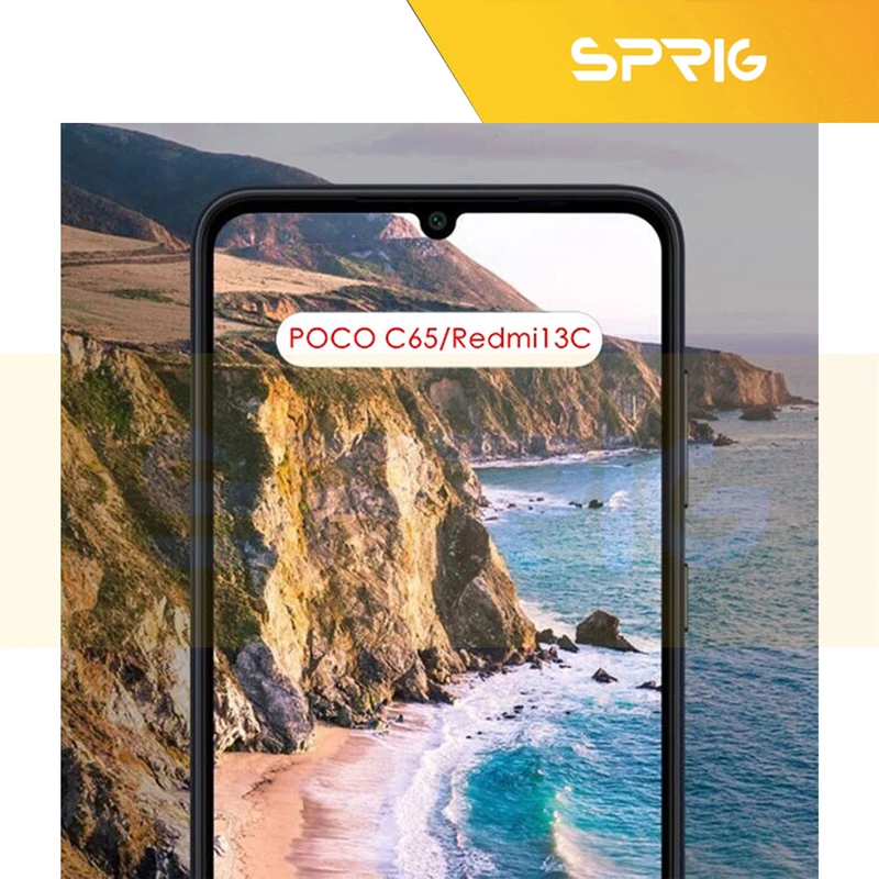 محافظ لنز دوربین اسپریگ مدل 3D-SP مناسب برای گوشی موبایل شیائومی POCO C65