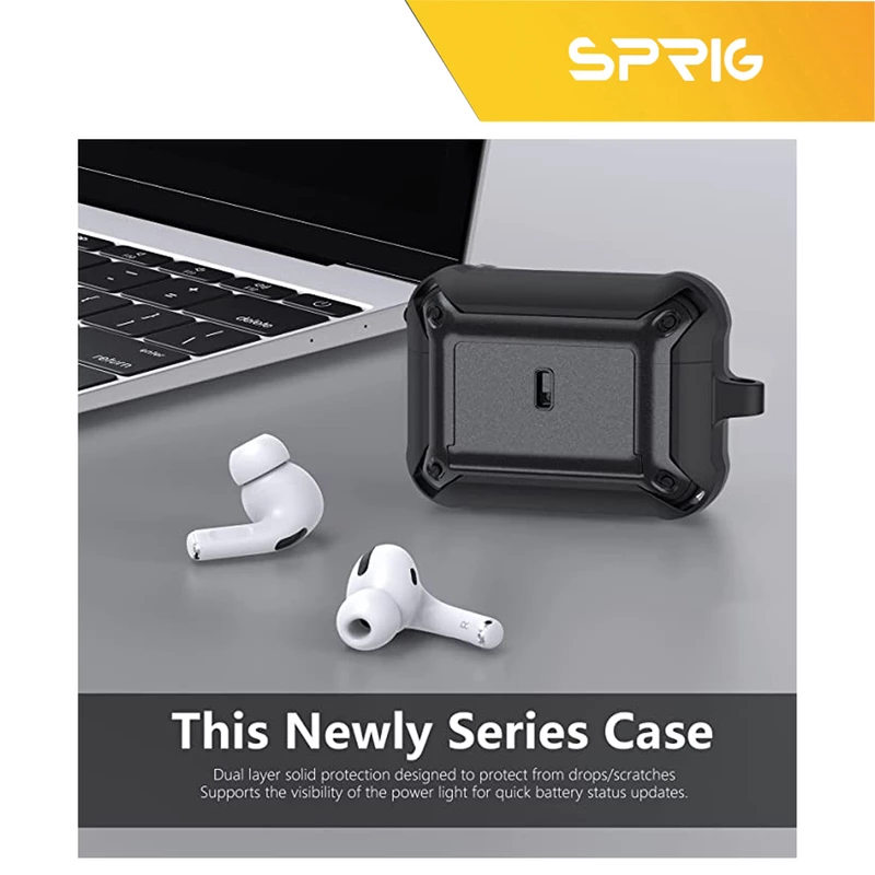کاور اسپریگ مدل EggShell-SP مناسب برای کیس اپل Airpod Pro / Airpod Pro 2